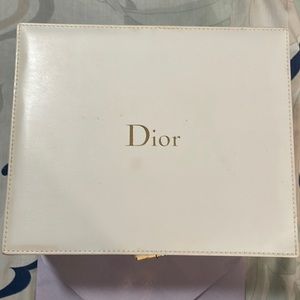 Dior pleather used white box. Final sale please look at photos.